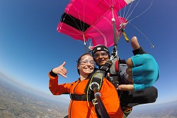 Saut en Parachute Tandem