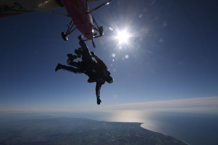 Saut en Parachute Tandem